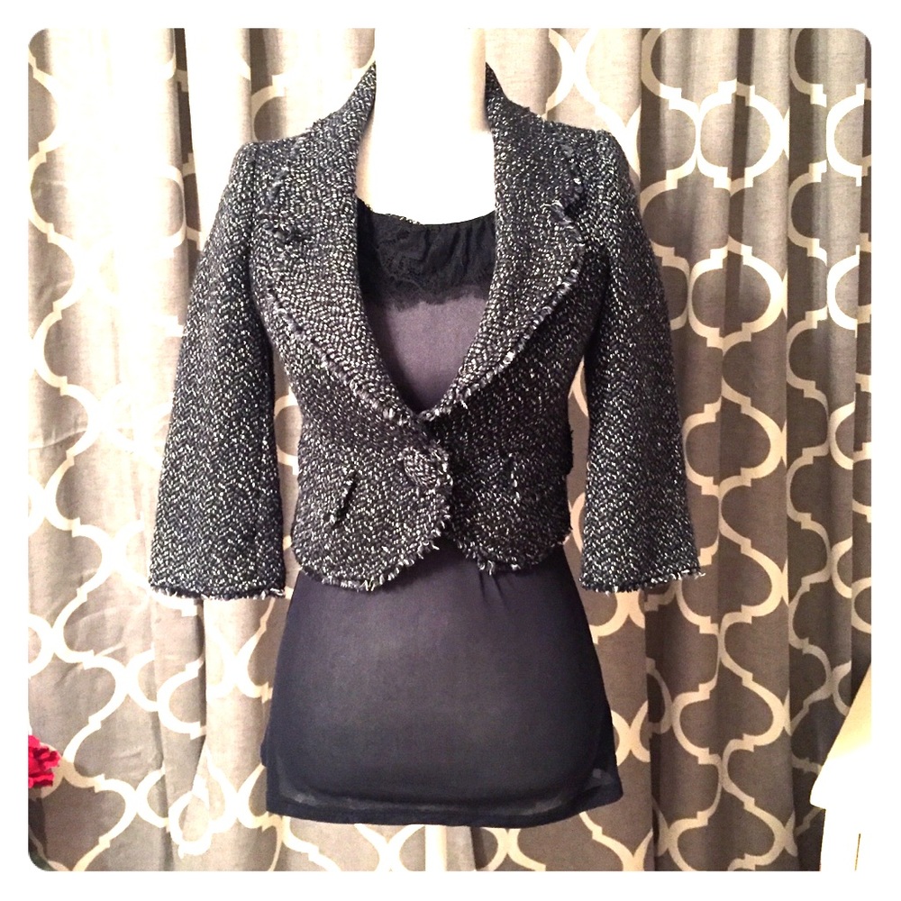 NWOT The Limited Tweed Blazer